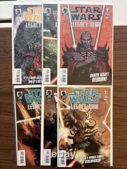 Star Wars (Dark Horse) Comic Lot Jedi, Legacy War, Vader, Legacy, Invasion