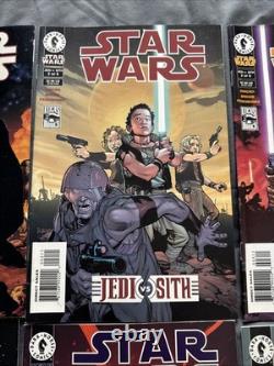 Star Wars Dark Horse Jedi vs Sith #1-6 set First Darth Bane