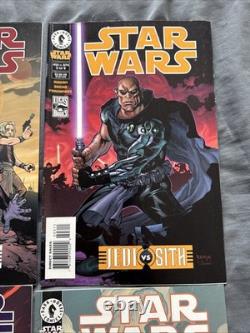 Star Wars Dark Horse Jedi vs Sith #1-6 set First Darth Bane