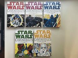Star Wars Dark Horse Omnibus Lot A Long Time Ago. Volume 1, 2, 3,4, 5 OOP