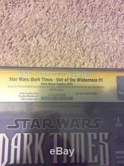 Star Wars Dark Times CGC 9.8 SS Signed Vader, Boba Fett, Lando, Chewbacca