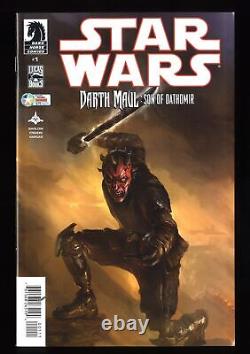 Star Wars Darth Maul Son of Dathomir #1 NM 9.4 Diamond Variant Dark Horse