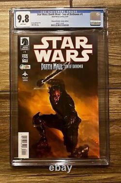 Star Wars Darth Maul Son of Dathomir #1 NM CGC 9.8 Diamond Variant Dark Horse