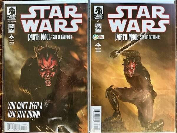 Star Wars Darth Maul- Son Of Dathomir #1, Nm, Variant, 2 Issues, Dark Horse