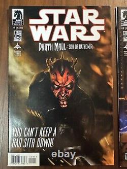 Star Wars Darth Maul Son of Dathomir VF #1-4 Complete Set (Dark Horse 2014)