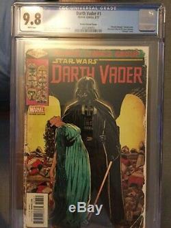 Star Wars Darth Vader #1 CGC 9.8 150 Mark Brooks Variant X-Men Homage Marvel