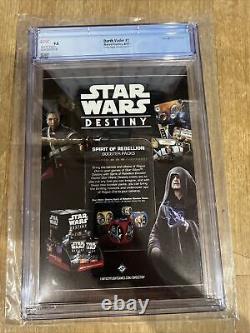Star Wars Darth Vader #1, CGC 9.8 Action Figure Variant 1st Print 8/17 A Cover