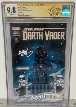Star Wars Darth Vader #1 MCU Variant CGC SS 9.8 NM/MT Signed by Skottie Young