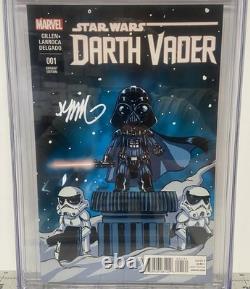 Star Wars Darth Vader #1 MCU Variant CGC SS 9.8 NM/MT Signed by Skottie Young