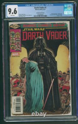 Star Wars Darth Vader #1 Mark Brooks 150 Homage Variant CGC 9.6 Marvel 2017 Star Wars Darth Vader #1 Mark Brooks 150 Homage Variant CGC 9.6 Marvel 2017