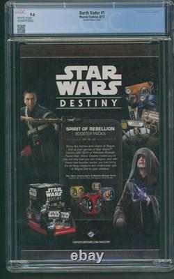 Star Wars Darth Vader #1 Mark Brooks 150 Homage Variant CGC 9.6 Marvel 2017