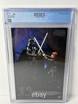Star Wars Darth Vader #1 Marvel 2015 Del Mundo Variant Cover CGC 9.6 White Pages