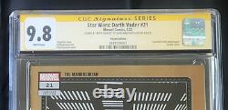 Star Wars Darth Vader #21. Cgc Ss 9.8. Signed Giancarlo Esposito. Mandalorian