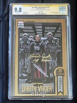 Star Wars Darth Vader #21. Cgc Ss 9.8. Signed Giancarlo Esposito. Mandalorian