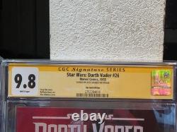 Star Wars Darth Vader #26 CGC 9.8 Marvel Comics 2022 SIGNED ALEX MALEEV