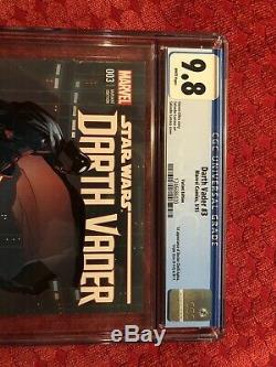Star Wars Darth Vader 3 125 Larroca Variant CGC 9.8 1st Appearance Doctor Aphra