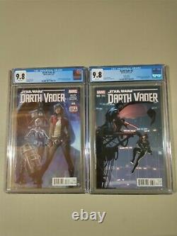Star Wars Darth Vader #3 125 Larroca Variant & regular 1st Doctor Aphra CGC 9.8