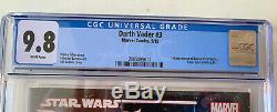 Star Wars Darth Vader #3 (2015) CGC 9.8 1st Doctor Aphra Disney+