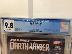 Star Wars Darth Vader #3 (2015) Cgc 9.8 1st Appearance Doctor Aphra Disney+