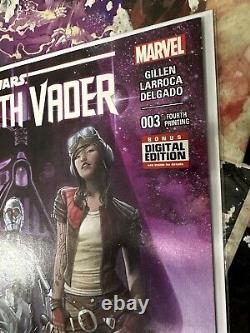 Star Wars Darth Vader #3 4th print Variant First App Doctor Aphra Marvel Comics Star Wars Darth Vader #3 4th print Variant First App Doctor Aphra Marvel Comics