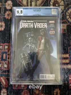Star Wars Darth Vader #3 CGC 9.8 1st Appearance Of Dr. Aphra