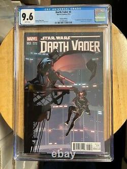 Star Wars Darth Vader 3 Larroca variant CGC 9.6 1st Doctor Aphra Marvel Comics