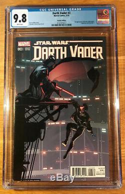 Star Wars Darth Vader 3, Variant Edition, CGC 9.8 NM/MT, 1st Dr Aphra