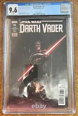 Star Wars Darth Vader #6 (2017) CGC 9.6 White Pages 1st Full Grand Inquisitor