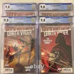 Star Wars Darth Vader, All CGC 9.8 #13 #14 #15 #16 (Marvel Com. Aug 2021) Star Wars Darth Vader, All CGC 9.8 #13 #14 #15 #16 (Marvel Com. Aug 2021)