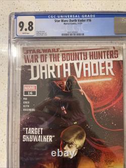 Star Wars Darth Vader, All CGC 9.8 #13 #14 #15 #16 (Marvel Com. Aug 2021) Star Wars Darth Vader, All CGC 9.8 #13 #14 #15 #16 (Marvel Com. Aug 2021)