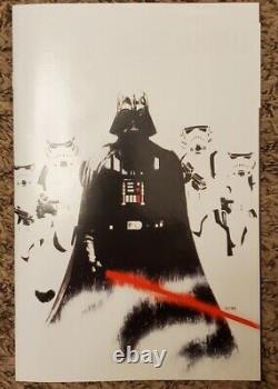Star Wars Darth Vader Black White & Red #1 2nd Print 125 variant