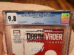 Star Wars Darth Vader Black, White & Red #1 CGC 9.8