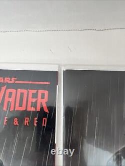 Star Wars Darth Vader Black White Red 1 Okazaki Virgin Variant Set Le 600