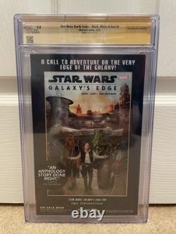 Star Wars Darth Vader Black White & Red #4 125 Signed Kevin Eastman CGC 9.8