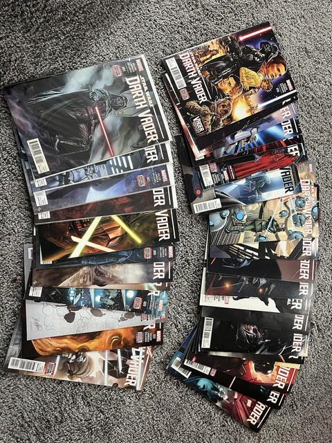 Star Wars Darth Vader Comic Lot Vol 1 Issues 1-25 Plus Annual Vol 2 Issues 4-11