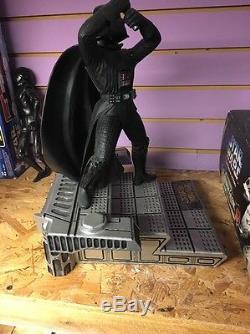 Star Wars Darth Vader Statue 6674 Cinema Cast By Kenner Hasbro 1994 Lucas Film