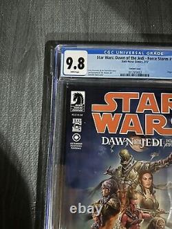 Star Wars Dawn Of The Jedi Force Storm #1 Cgc 9.8 Wp Nm/mt 110 Variant