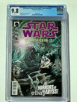 Star Wars Dawn Of The Jedi Force Storm 4 Cgc 9.8 White Pages Dark Horse 2012