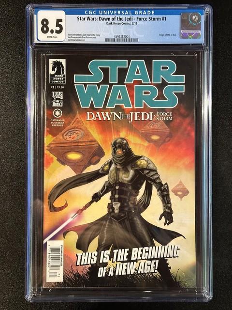 Star Wars Dawn Of The Jedi-force Storm #1 Cgc 8.5 1st Print Dark Horse Feb 2012