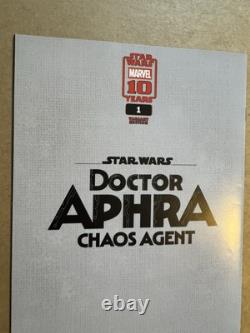 Star Wars Doctor Aphra Chaos Agent #1 1100 Pichelli Virgin Variant VF
