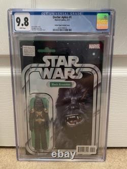 Star Wars Dr Aphra 1 + Vader 3 Action Figure Variants in CGC 9.8 LOT OF 2