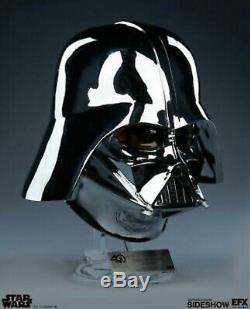 Star Wars EFX 40TH Anniversary Chrome Darth Vader Helmet Sold Out 2017 Comic Con