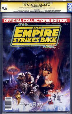 Star Wars Empire Strikes Back Cgc 9.6 Ss Bulloch, Prowse, Mayhew & Roger Kastel