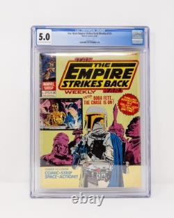 Star Wars Empire Strikes Back Weekly 129 CGC 5.0 1st App Boba Fett UK 1 of 6