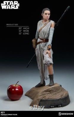 Star Wars Ep VII Rey Premium Format Statue Sideshow Limited New