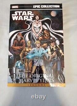 Star Wars Epic Collection The Original Marvel Years Vol. 1-5. Rare