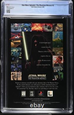 Star Wars Episode I Phantom Menace #3 CGC 9.8. 1st Darth Maul. Dark Horse 1999