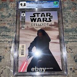 Star Wars Episode I The Phantom Menace 3 CGC 9.8 Park Photo Cover Variant 1999 Star Wars Episode I The Phantom Menace 3 CGC 9.8 Park Photo Cover Variant 1999