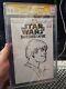 Star Wars Fa #1 Cgc Ss 9.6 Luke Skywalker Original Art Sketch Howard Chaykin