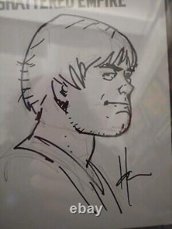 Star Wars FA #1 CGC SS 9.6 Luke Skywalker Original art Sketch Howard Chaykin Star Wars FA #1 CGC SS 9.6 Luke Skywalker Original art Sketch Howard Chaykin